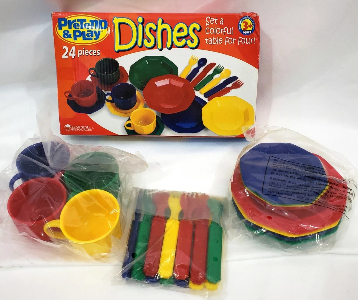 Pretend plates and outlet cups