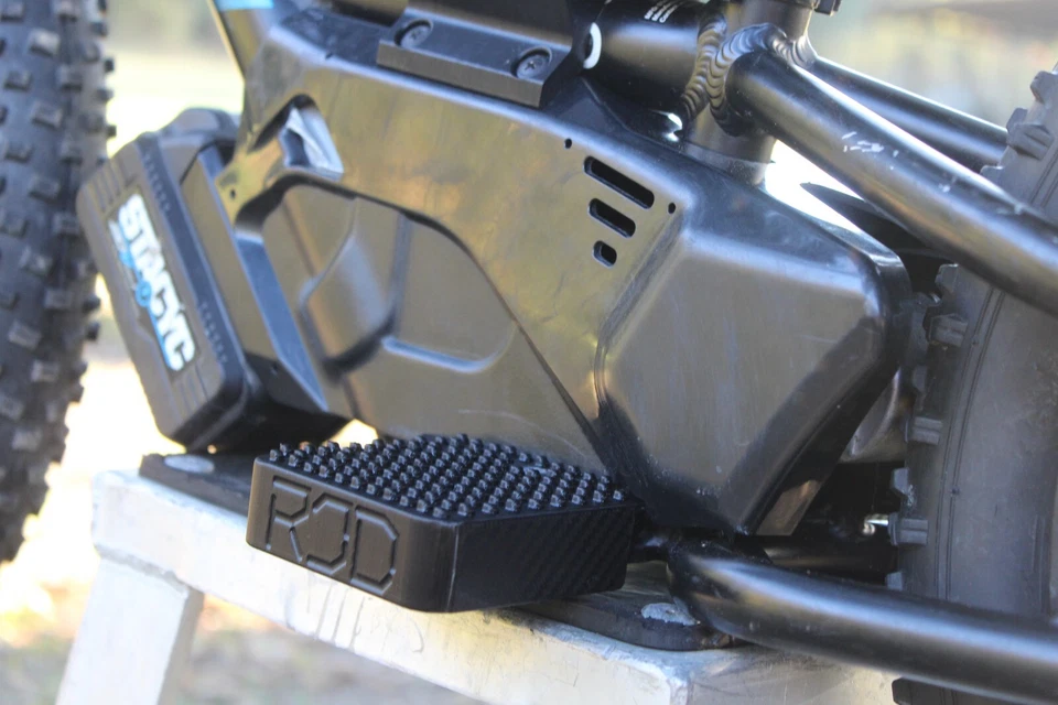 Stacyc 12e/16e смоляной черный широкие ножные колышки RJD стандартный набор рукояток - Изображение 4 из 4