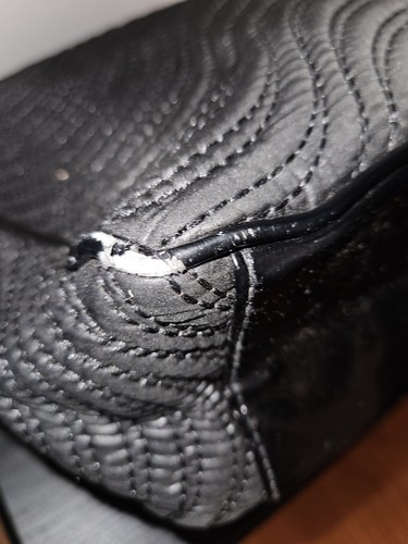 Versace Perfume Large Tote Bag Black Patent Trim - Picture 12 of 16
