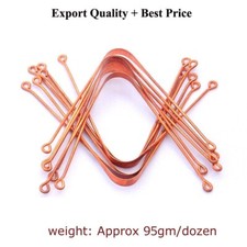 Free Shipping 12 pcs Copper Tongue Cleaner Ayurvedic Tongue Scraper Oral Hygiene