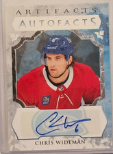 Chris Wideman 2023-24 Upper Deck Artifacts Autofacts #AF-CW Canadiens