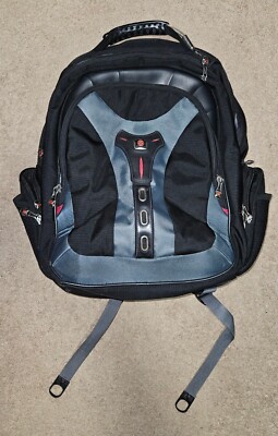 Swiss Gear by Wenger Backpack with Laptop Section , 6 Zippers, MINT FastFreeShip