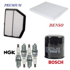 Tune Up Kit Air Cabin Oil Filters Spark Plug For INFINITI QX60 L4 2.5L 2014-2017