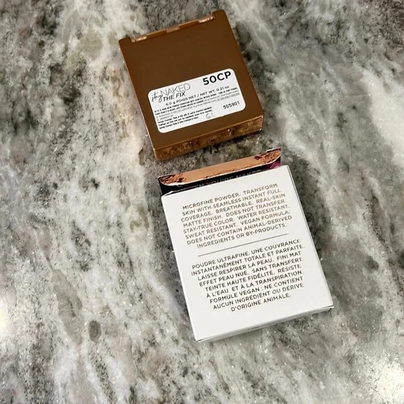 Urban Decay Stay Naked The Fix Powder Foundation # 50 CP Medium Cool Pink NIB - Image 2 of 4