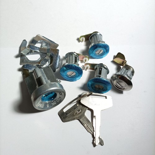 IGNITION BARREL KEY SWITCH DOOR LOCK SET DAIHATSU TAFT ROCKY FEROZA F70 F75 - Bild 6 von 7