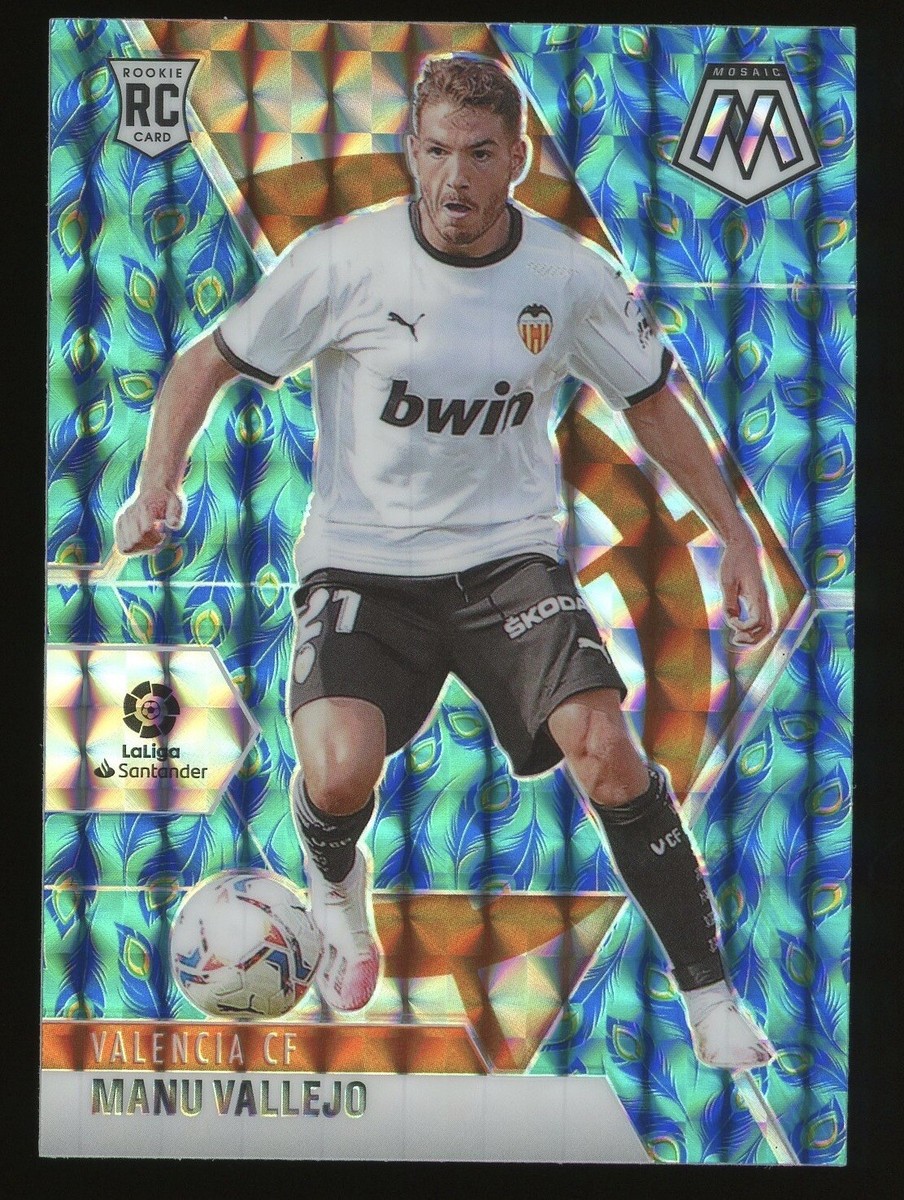 2020-21 Panini Mosaic La Liga Choice Peacock Manu Vallejo #74 | eBay