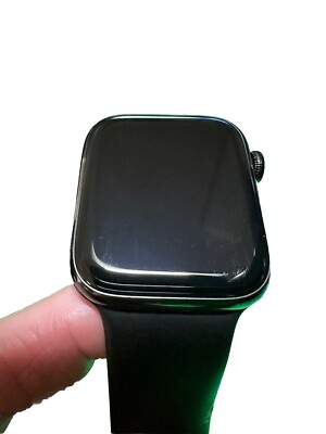 Apple Watch Series 4 44mm Stainless Steel Black Band GPS + Apple Watch Series 4 44mm Stainless Steel Black Band GPS +