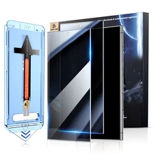 MAGIC JOHN for Samsung Galaxy S25 Ultra Tempered Glass Screen Protector privacy