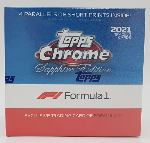 Topps Chrome Sapphire Edition Formula 1 Racing Hobby Box 2021