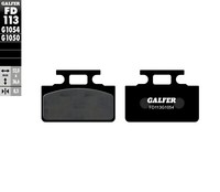 BremsbeläGe Galfer FD113G1054 Semi-Metall Hinten 8,3Mm FüR Yamaha Tz, Honda Rsr