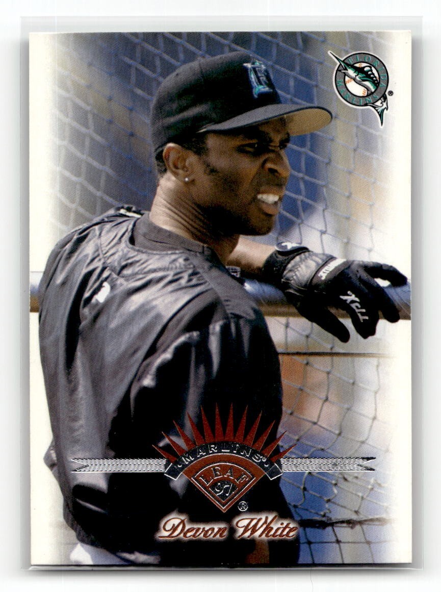Devon White 1997 Leaf #272 Florida Marlins Baseball Card