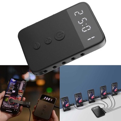 1/2/3/4/5head Phone Screen Auto Click Mute Connection Clicker Point Grabber 
