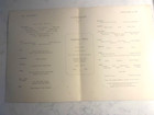 Cunard Cruise Lines RMS Queen Elizabeth Luncheon Menu Saturday October 19, 1957 — photo 2