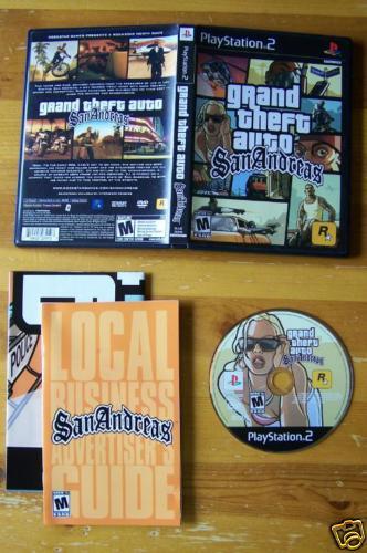 Grand Theft Auto - San Andreas (Bonus) ROM (ISO) Download for Sony  Playstation 2 / PS2 