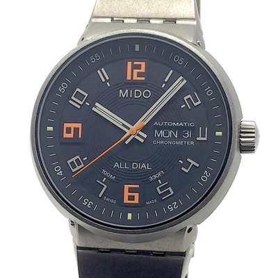 MIDO (like new & unworn) Full-Set All Dial TITANIUM CHRONOMETER M8340.8.D8.11