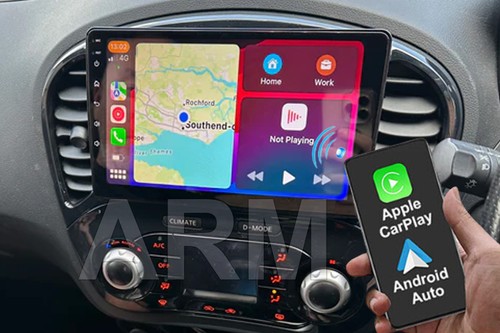 Android 14 CarPlay Stereo GPS Navi SAT Head unit For Nissan Juke F15 2010-2018 - Picture 1 of 20