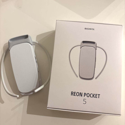 SONY REON POCKET 5 ハンズフリーファン Sony Reon Pocket 5 Wearable Neck Cooler RNPK-5T Personal Thermo