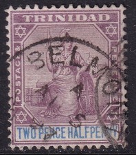 TIMBRE POSTAL TRINIDAD / OBLITÉRATION "BELMONT TRINIDAD" 1897