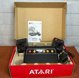 ATARI Flashback 6 Classic Game Console 100 Built-In Games 2 Wireless Controllers