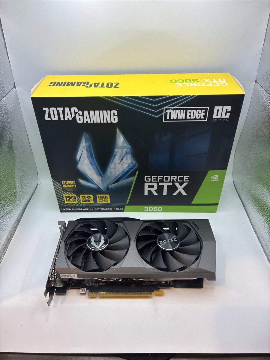 ZOTAC NVIDIA GeForce RTX 3060 12GB GDDR6 Computer Graphics Cards