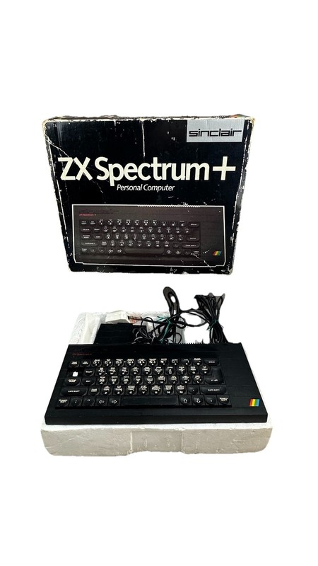 Sinclair ZX Spectrum 48K Boxed untested Spares Or Repairs