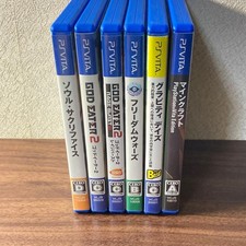 Ps Vita 2Vita Popular Software 6 Pieces Sold Together With Box retro game