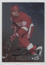 1998-99 ITG Be A Player Silver Auto Tomas Holmstrom #196 Auto ev1