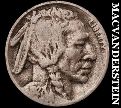 1927-S Buffalo Nickel- Semi Key Better Date No Reserve #J3685