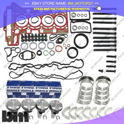 Engine Overhaul Pistons Gasket Kit For BMW N20 CR 11:1 320i F30 F32 E84 F22 F25