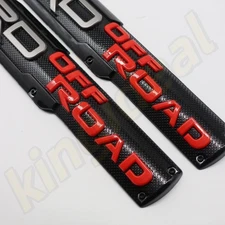 Front Fender Door Side Nameplates For Tacoma Tundra 4Runner TRD OFF ROAD Emblem