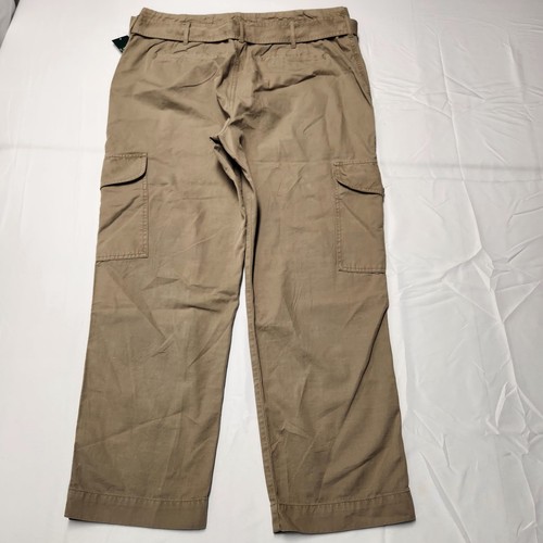 Pantaloni Lauren Ralph Lauren LRL Utility Cargo con cintura oliva donna taglia 14 outdoor - Foto 2 di 9