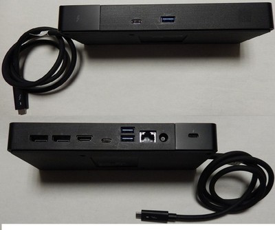 Dell Thunderbolt USB-C Dockingstation WD19TB/K20A001 + Zubehör Auswahl