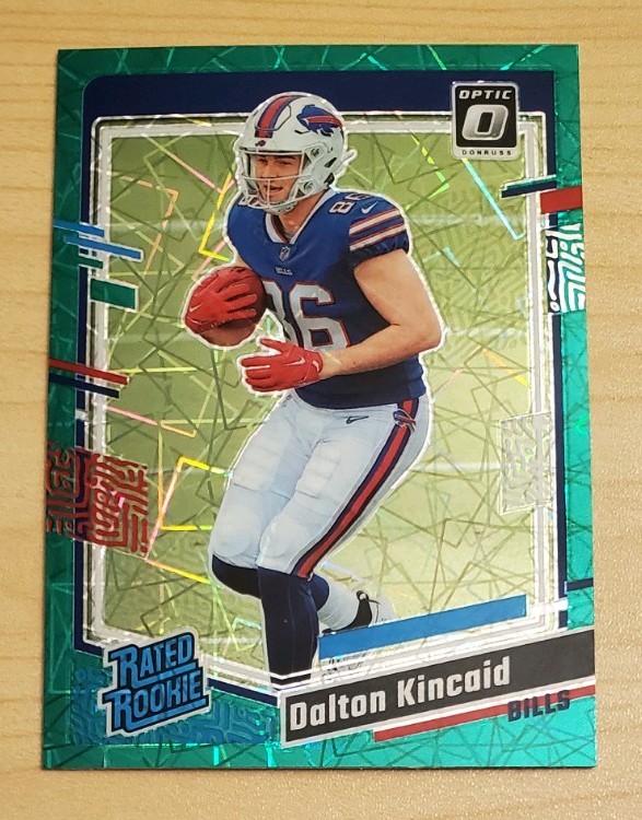 Dalton Kincaid Panini Donruss Optic #211 Green Velocity