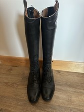 Image of Ariat Palisade Regular Size 5 Black Riding Boots New