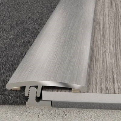 Übergangsprofil 22 x 930 mm Alu Silber gebohrt für Böden von 3 - 7 mm