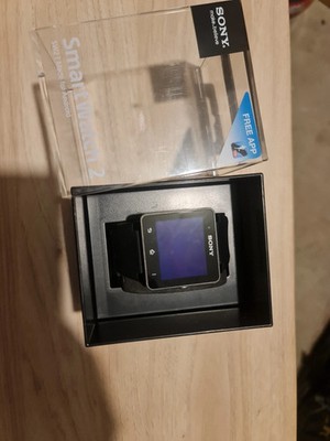 SONY SmartWatch 2 SW2 Uhr Armbanduhr 2013 Android Silber Metallarmband Bluetooth