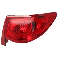 Tail Light for 2009-2012 Chevrolet Traverse Passenger Side Red Lens