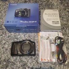Canon Power Shot SX130 IS 12MP Compact Digital Camera with 12x Optical Zoom