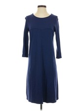 Uniqlo Women Blue Casual Dress S