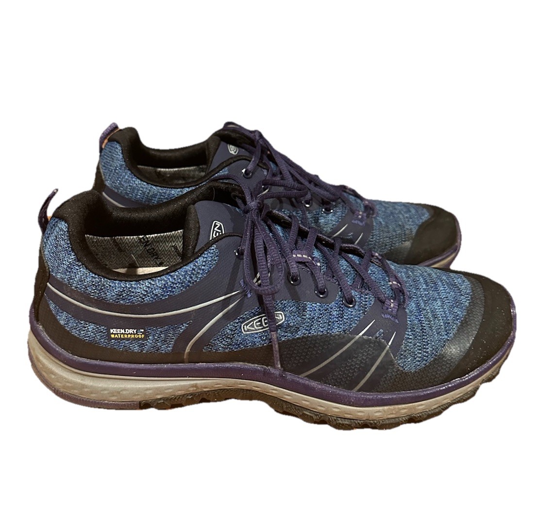 Scarpe da donna KEEN Terradora Waterproof Low sneakers blu misura 9 5