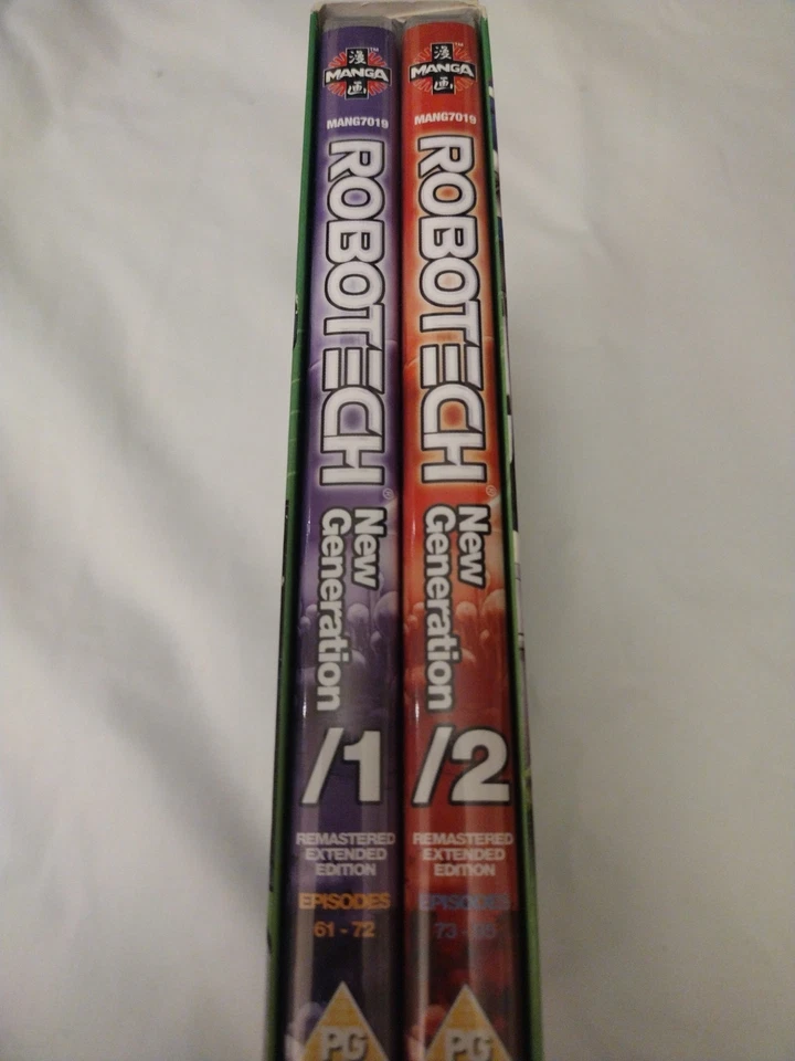 Robotech - The New Generation - Complete DVD 4-disc / 25 Episode Box Set VGC R2 - Image 2 of 3