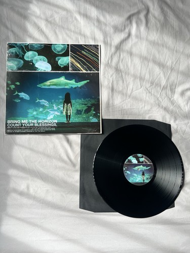 Bring Me The Horizon Vinyl Set 5 Discs 2014 BMTH Inc Picture Cards Great Cond - Picture 6 of 16