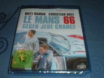Blu-ray LE MANS 66 - GEGEN JEDE CHANCE * Matt Damon, Christian Bale * NEU