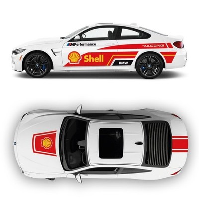Pegatinas kit completo Shell racing compatible con BMW M4