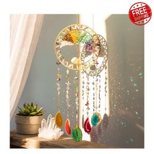 Dreamocean Chakra Crystal Suncatcher Window Colorful