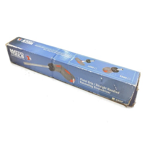Matco Reversible NEW Ratcheting Screwdriver Swivel Pistol Grip Bit Hold NOS