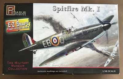 1/48 Scale Revell, Spitfire Mk.I  Airplane Model, #85-5239 BN Open box