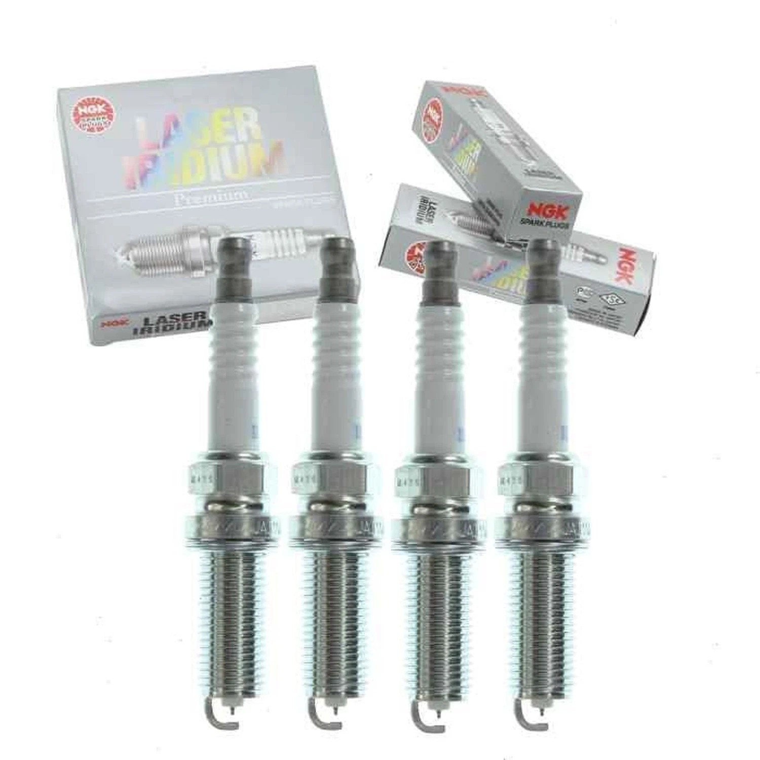 4X Laser Iridium Spark Plugs ILKAR7L11 For Mazda CX-5 2013-2015 NGK 94124