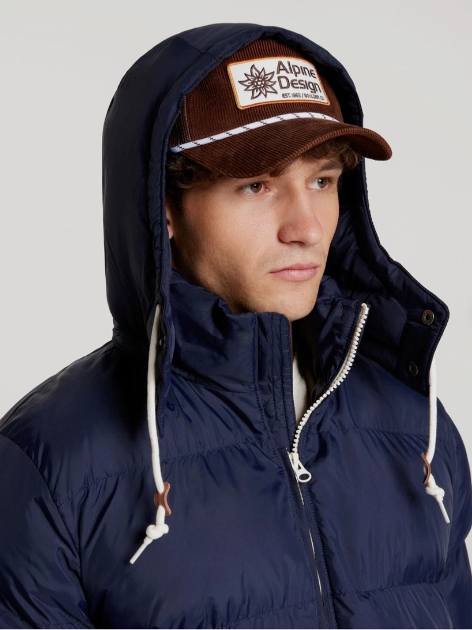 alpine design puffer jacket Mens XL Deep Navy NWT MSRP $ 128