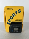VTG Sony Sports Walkman WM-A52 Portable Cassette Player, Clock - Tested + Works!